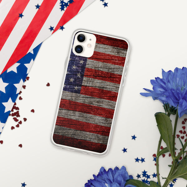 Vintage US Flag - iPhone Case