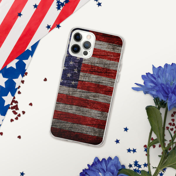 Vintage US Flag - iPhone Case