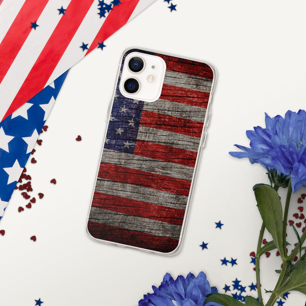 Vintage US Flag - iPhone Case