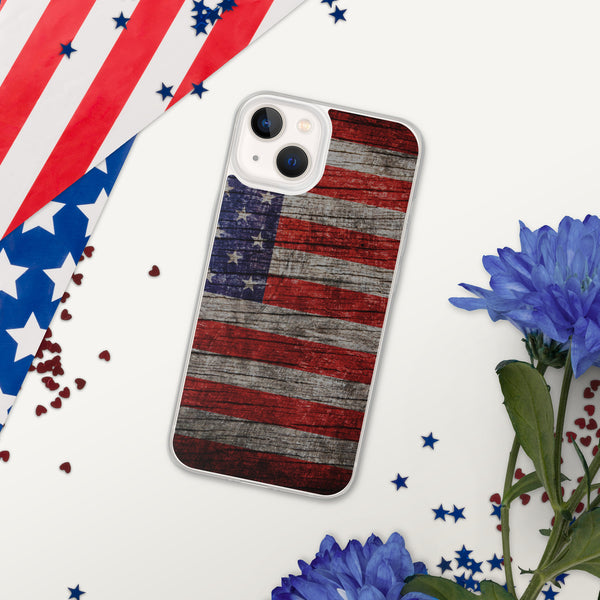 Vintage US Flag - iPhone Case