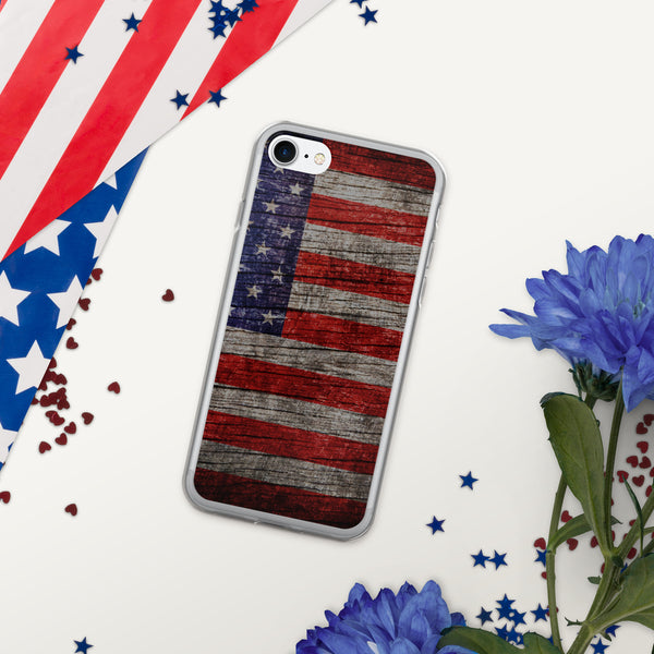 Vintage US Flag - iPhone Case